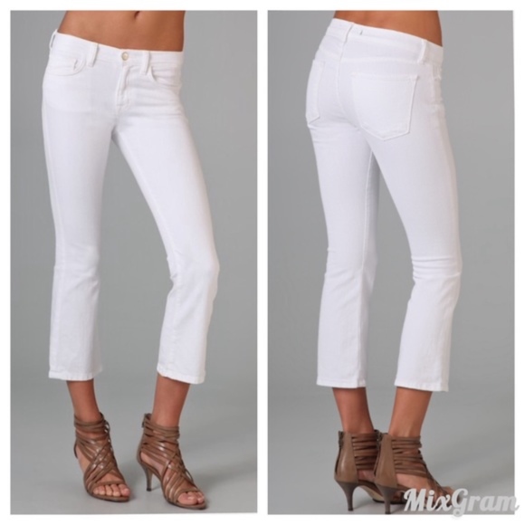 J Brand Gigi Cropped Flare Jeans In 